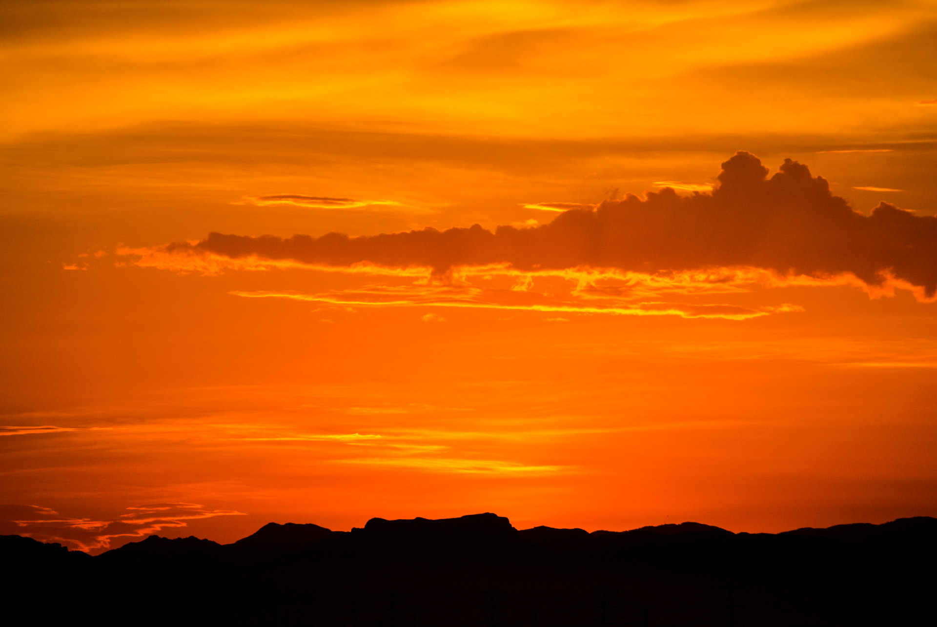 arizona sunrise mountains free photo