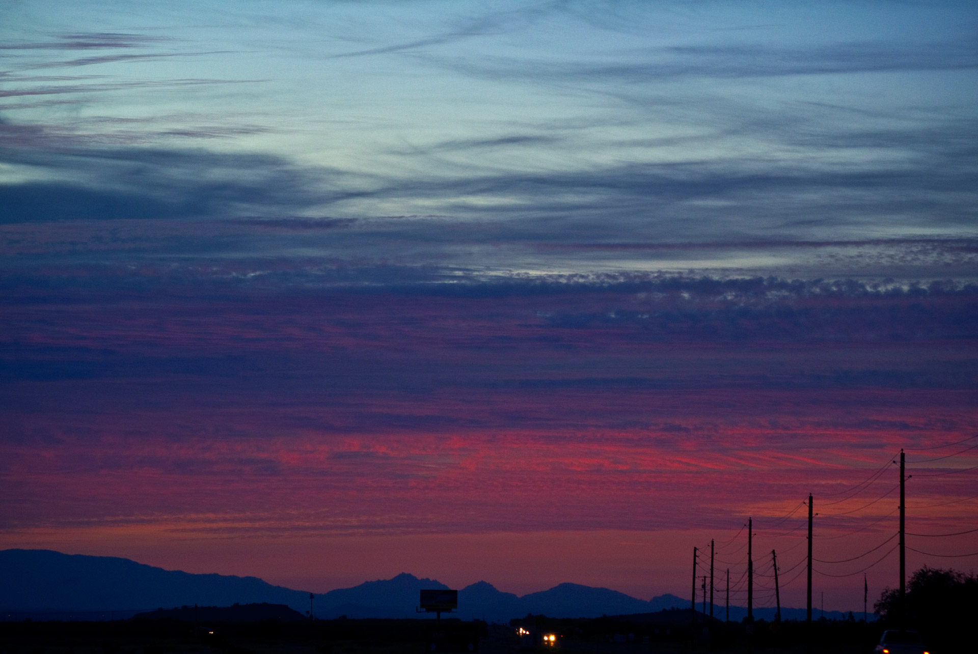 arizona sunrise nature free photo