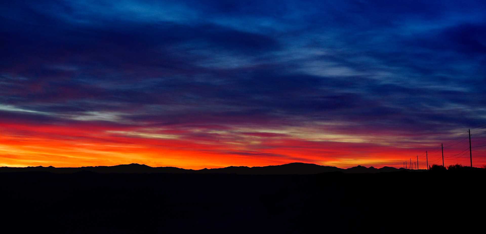 arizona sunrise desert free photo