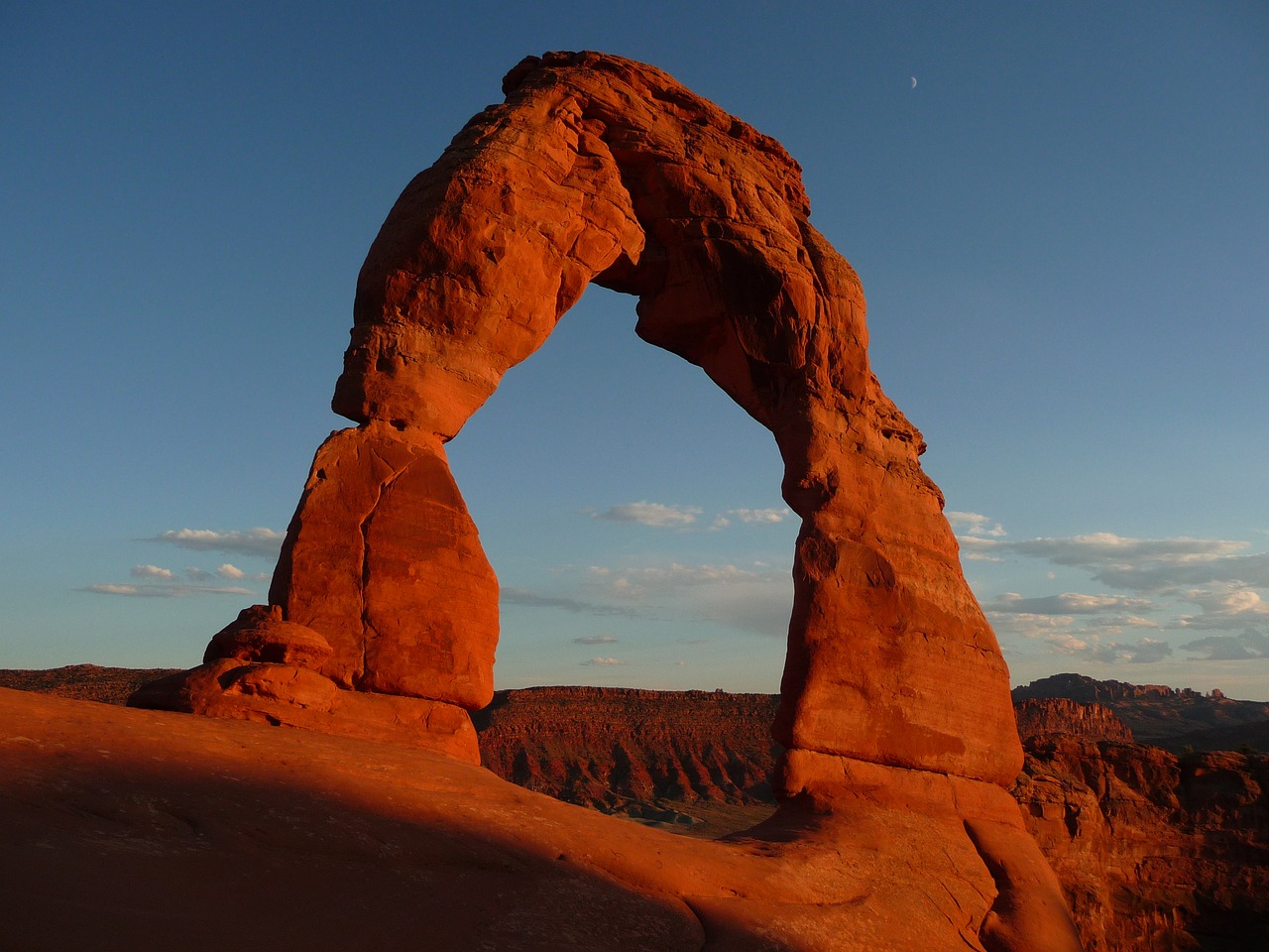 arch delicate arch arches national park free photo