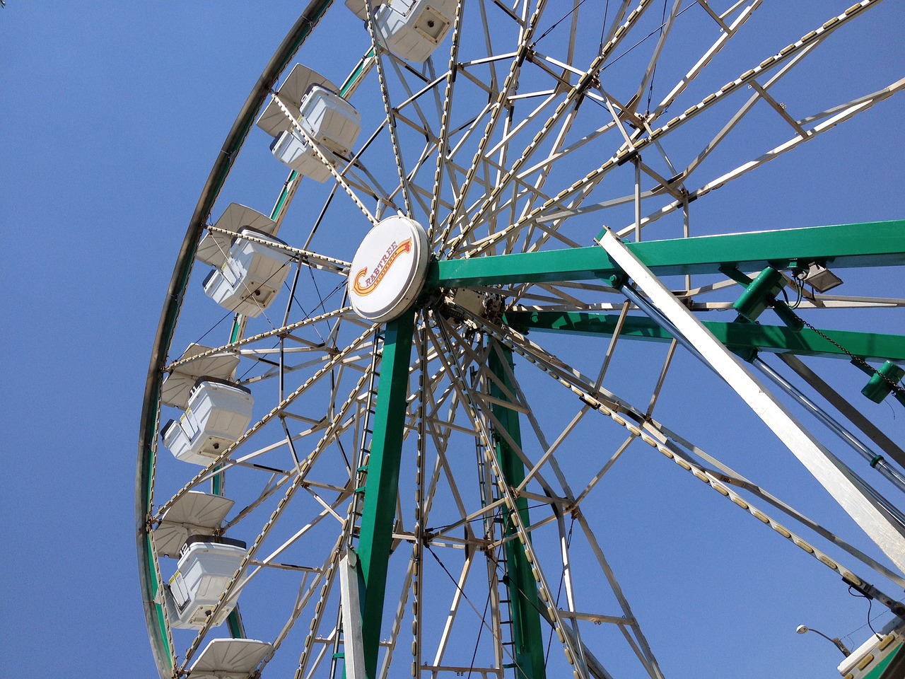 arkansas valley fair ferris wheel carnival ride free photo