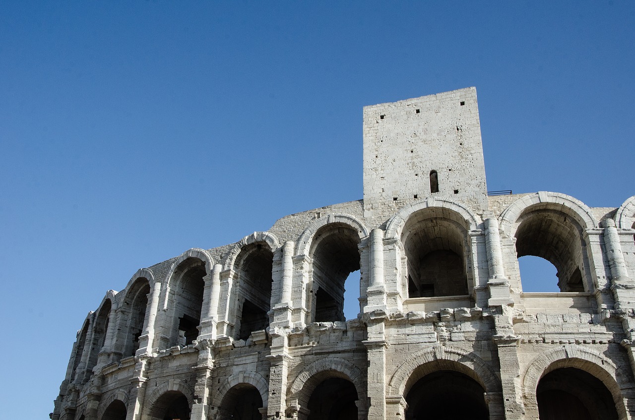 arles  france  monument free photo