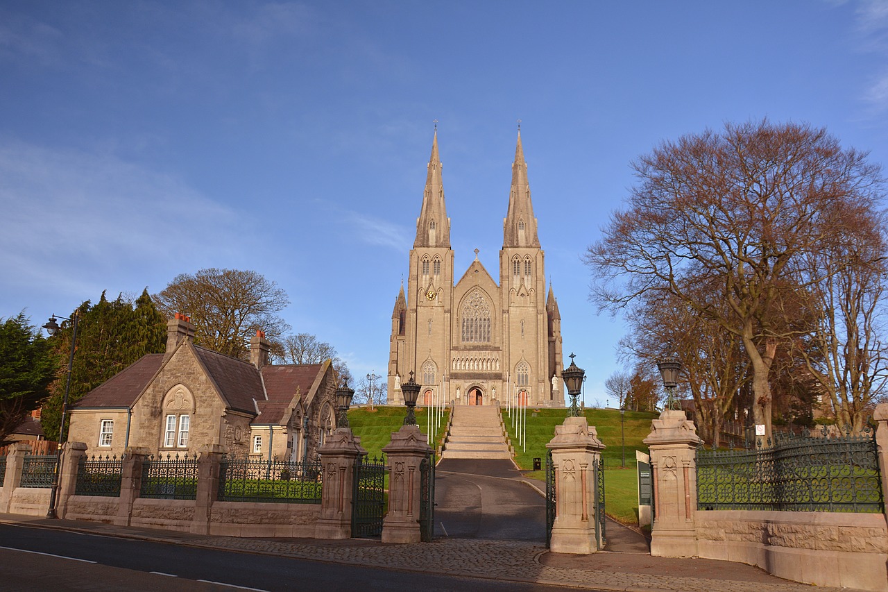 armagh cathedral  st patrick's cathedral armagh  church free photo