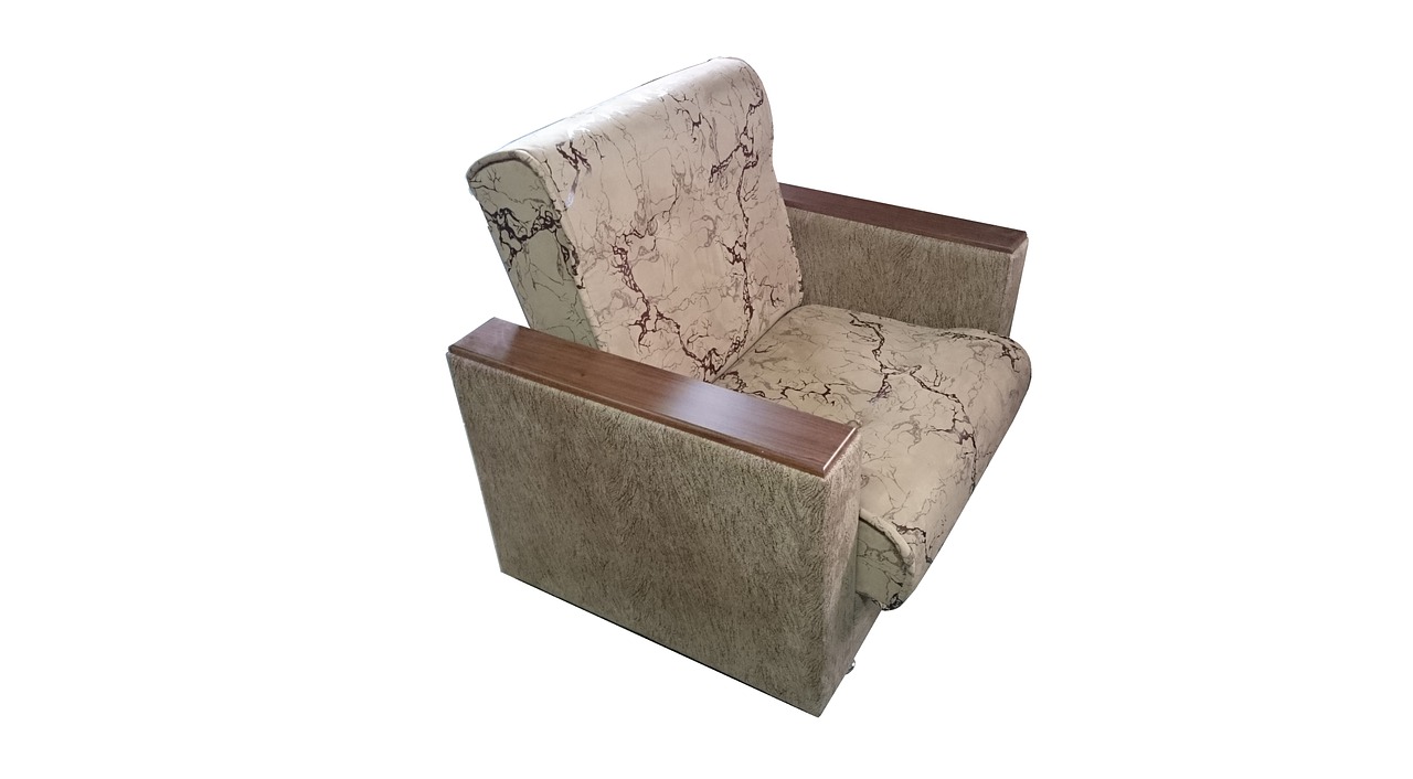 armchair karičnevoe upholstered furniture free photo