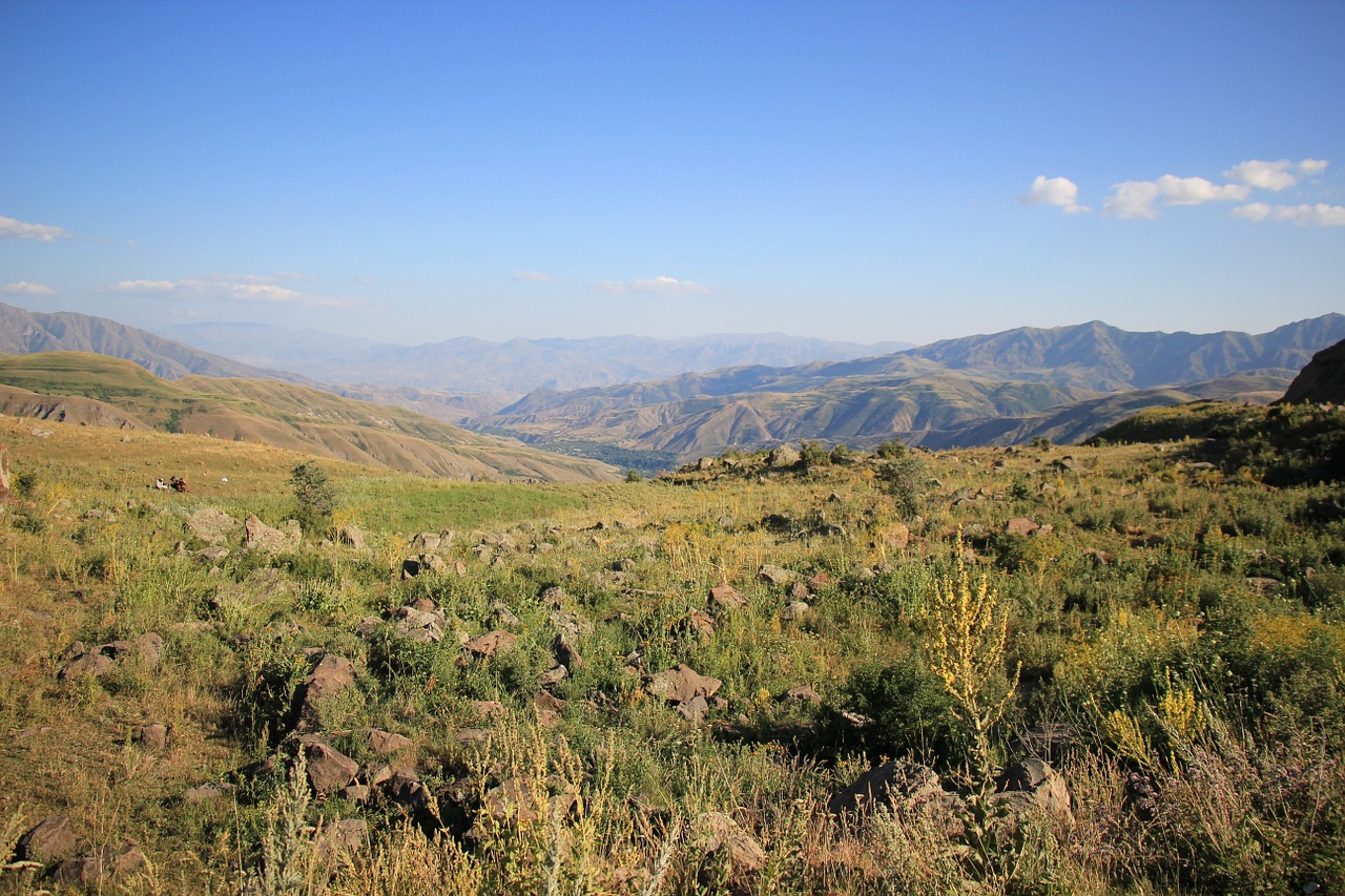 armenia landscape mountain free photo