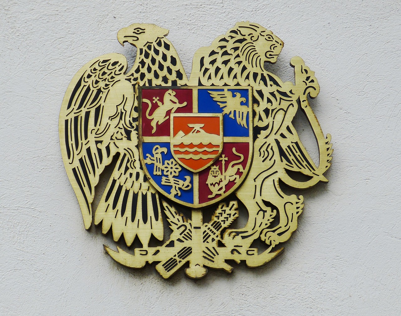 armenia  asia  coat of arms free photo