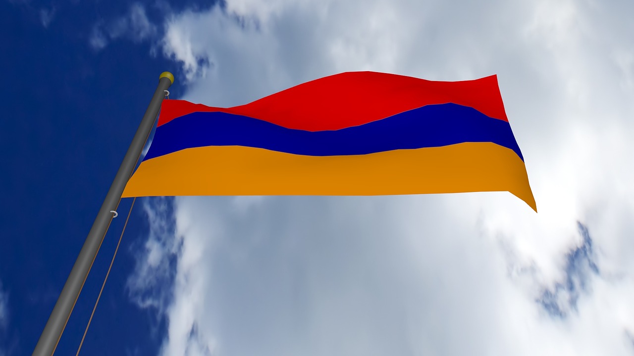 armenian national blue free photo
