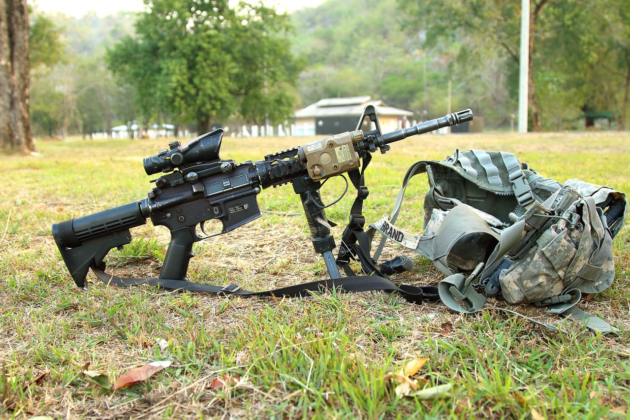 army conflict weapon free photo
