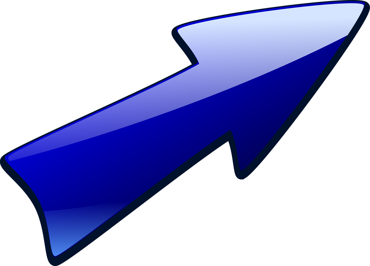 arrow arrow up right blue free photo