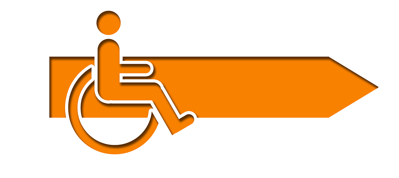 arrow direction wheelchair free photo