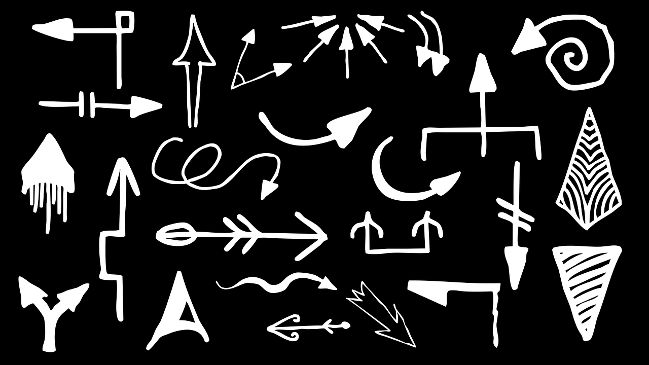 arrows vector lines free photo