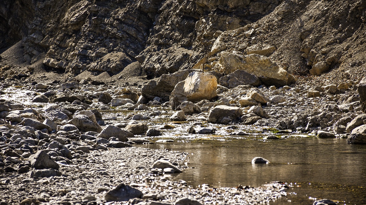 arroyo  canyon  rocks free photo