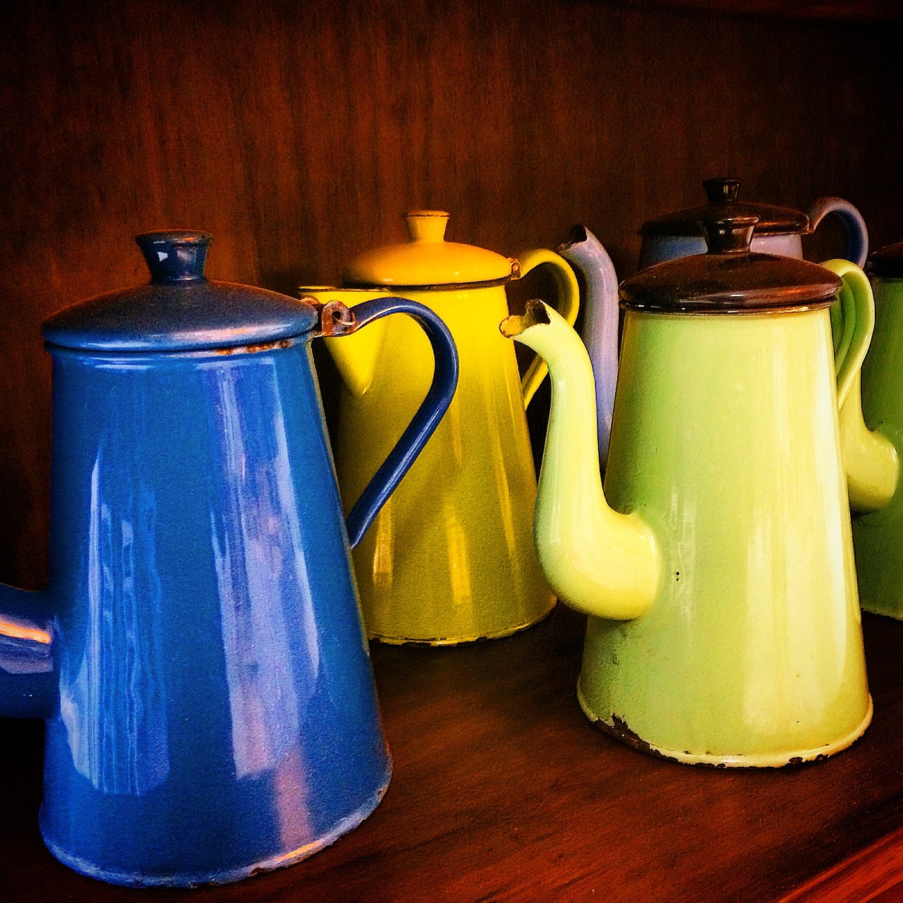 art teapot kitchen free photo