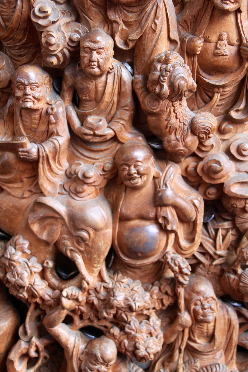 art sculpture buddhist free photo