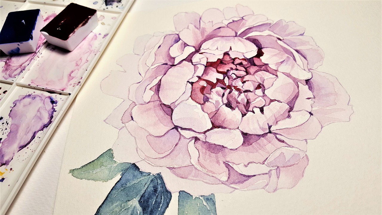 art  painting  flower free photo