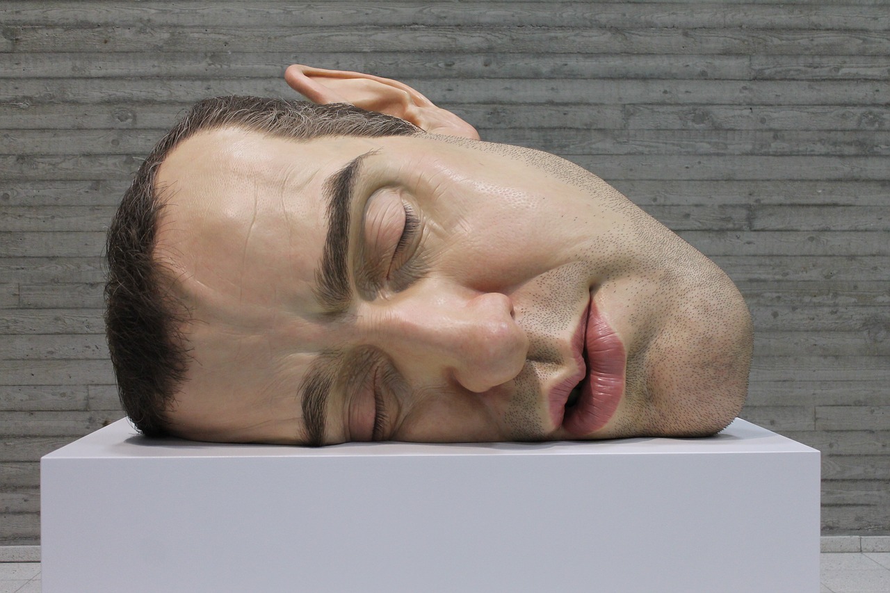 art  ron mueck  finland free photo