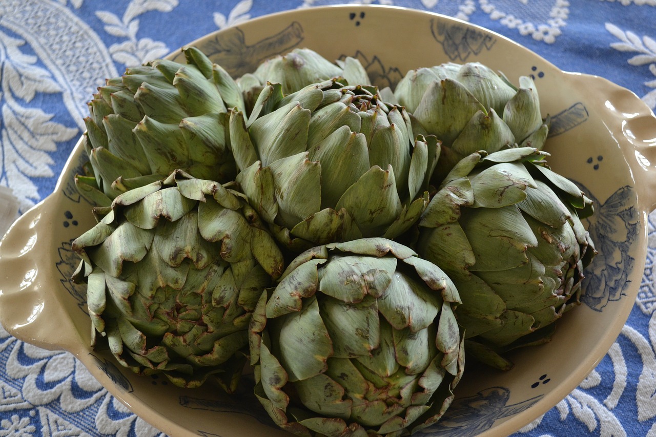 artichoke vegetable scale free photo