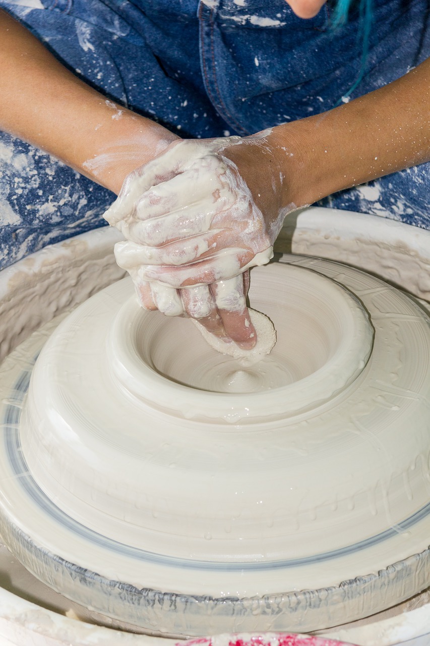 artisan pottery handmade free photo
