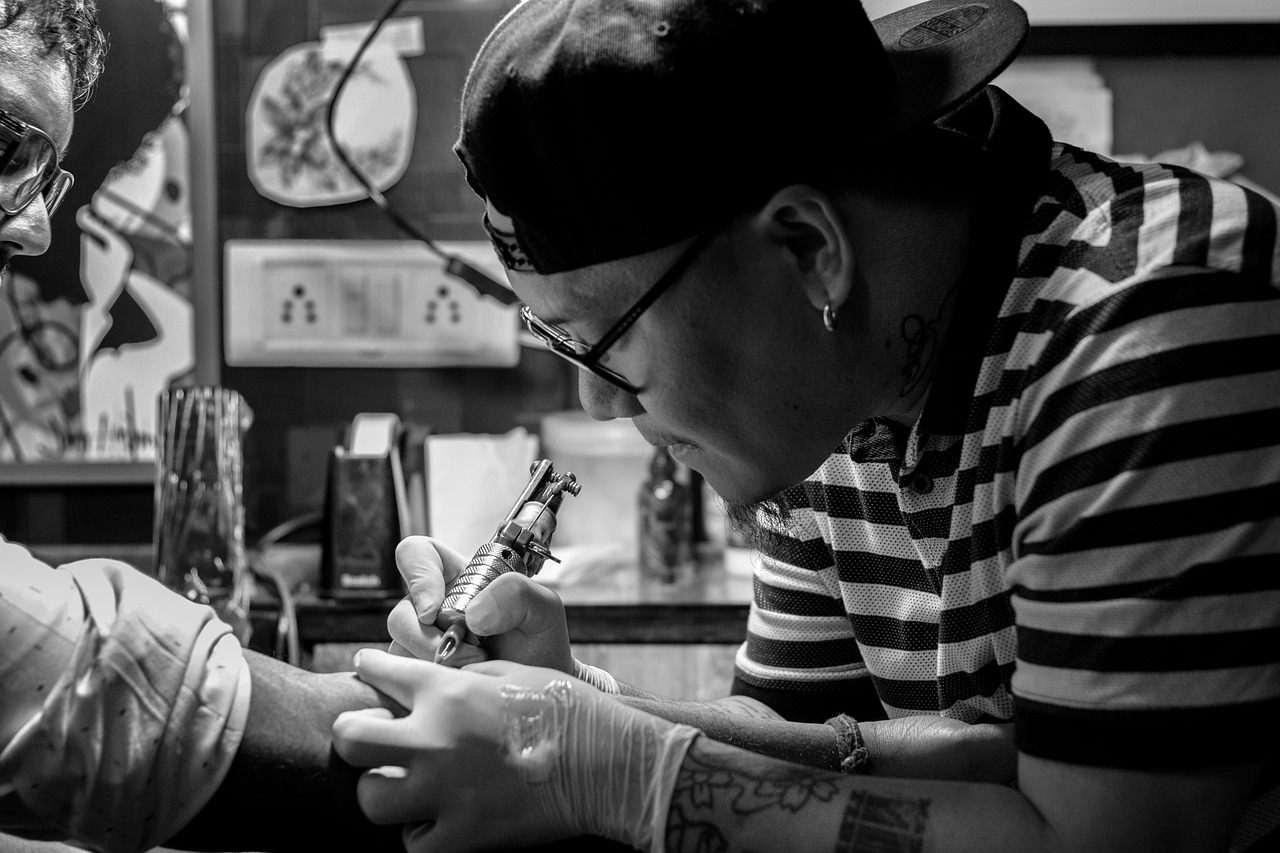 artist tattoo creative free photo