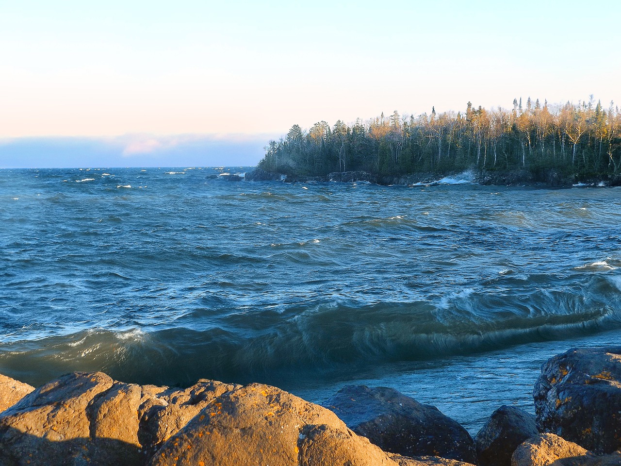 artist point lake superior grandmarais free photo