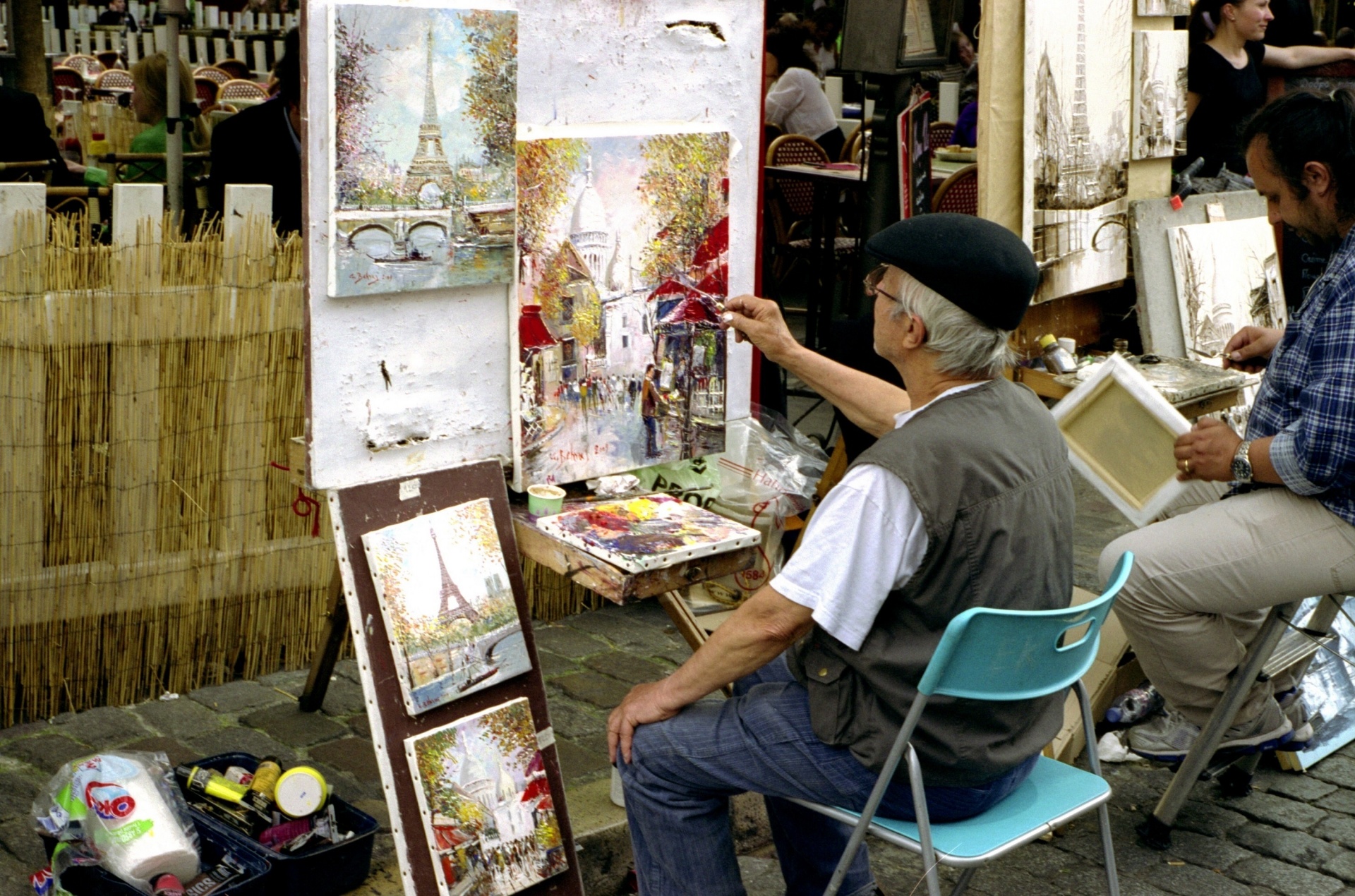 artist painter painting free photo