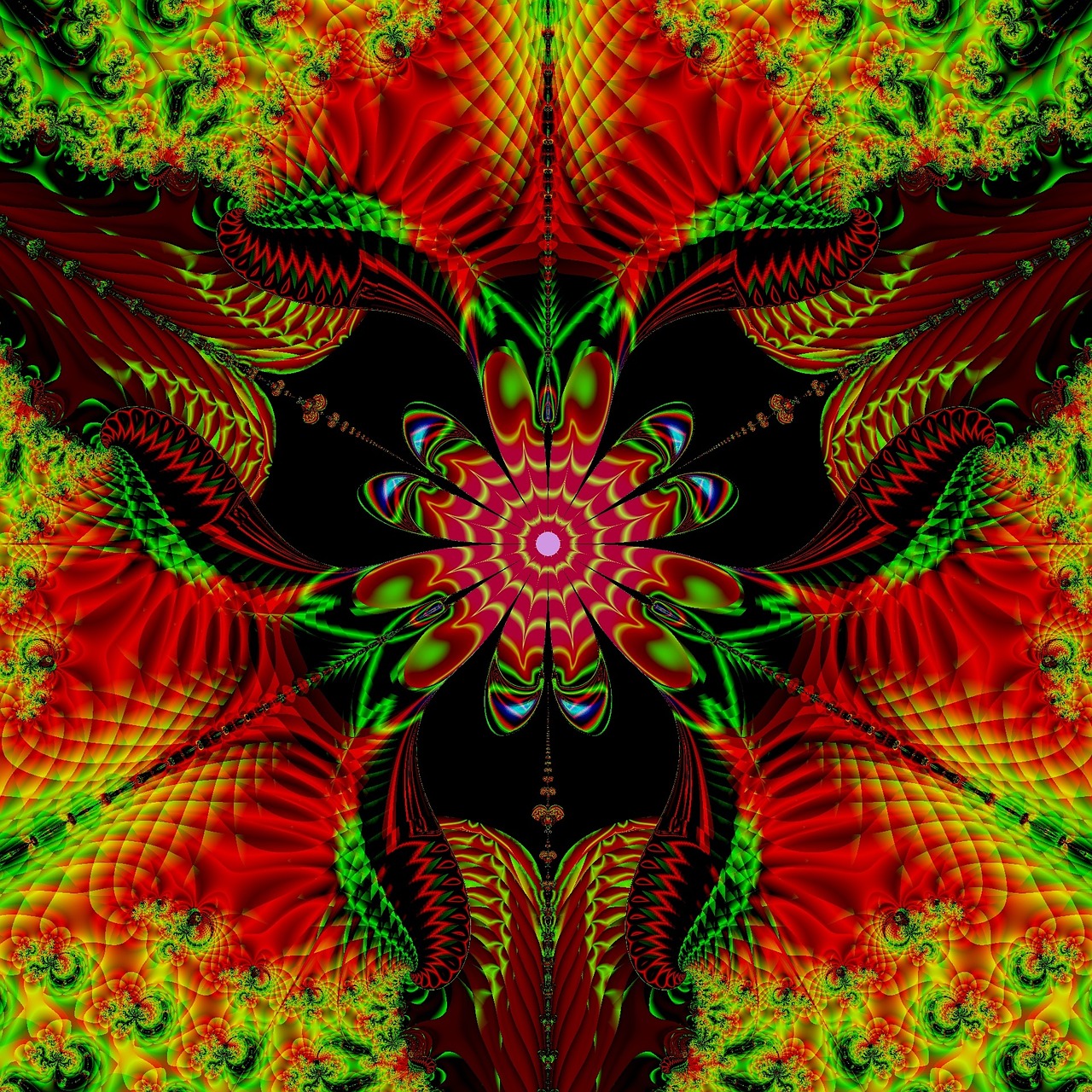 artwork art fractal free photo