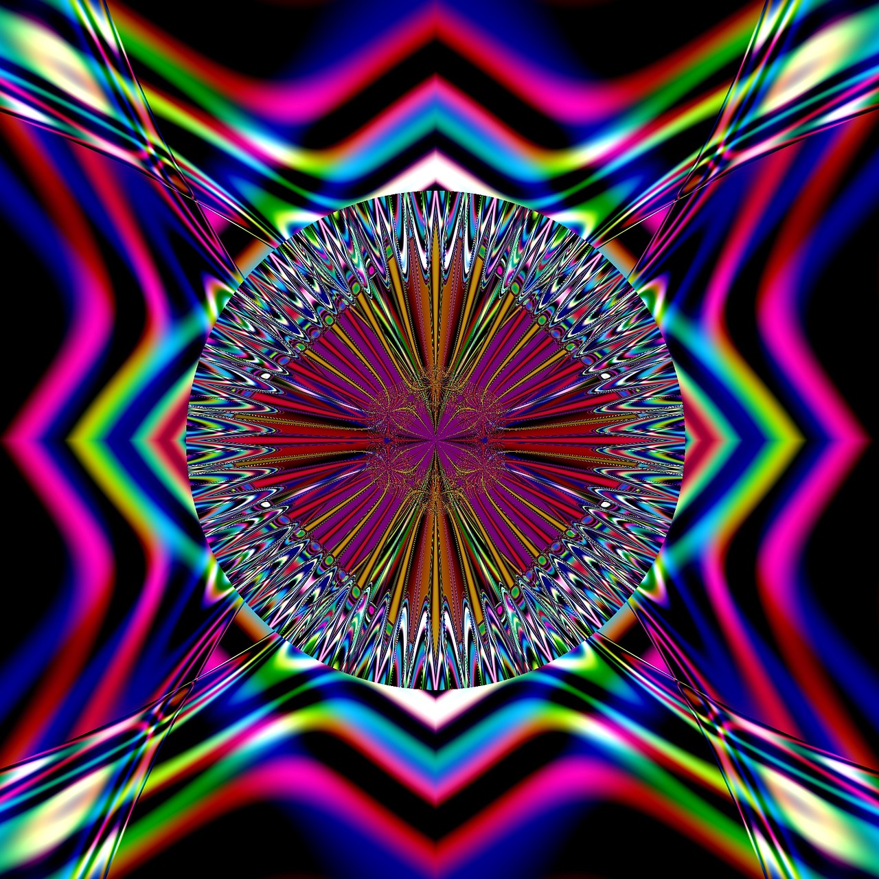 artwork fractal allegory free photo