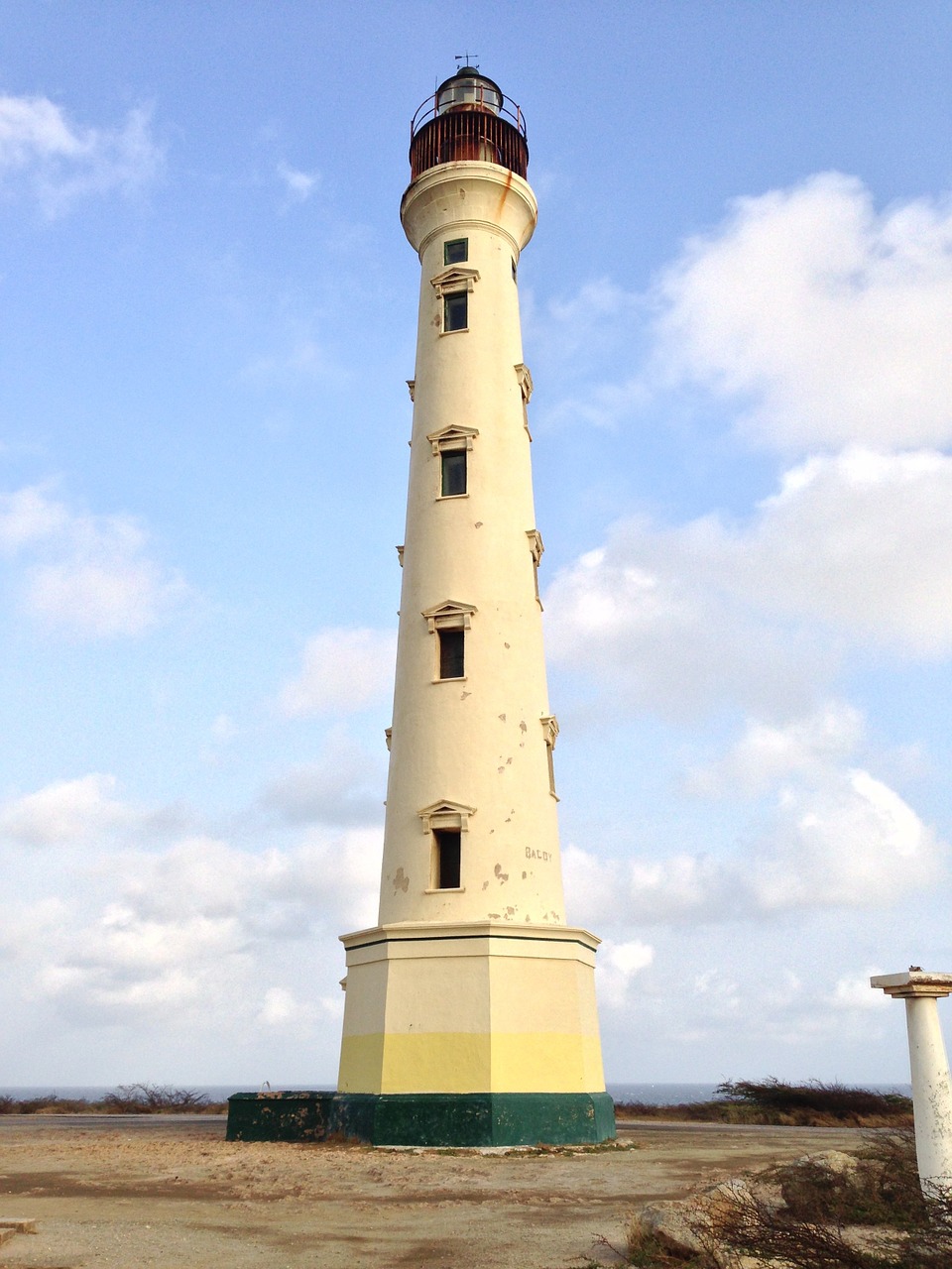 aruba california lighthouse beacon free photo