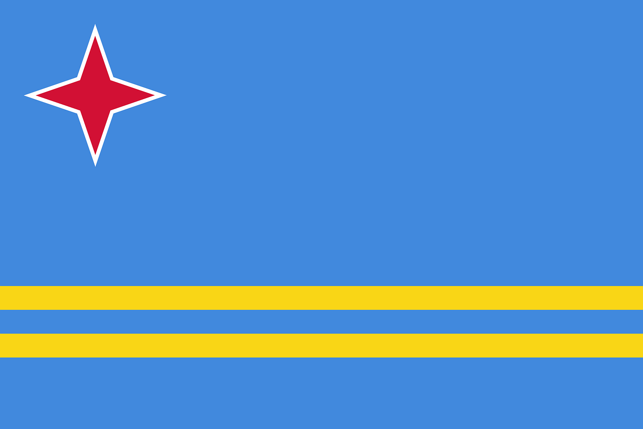 aruba flag national flag free photo