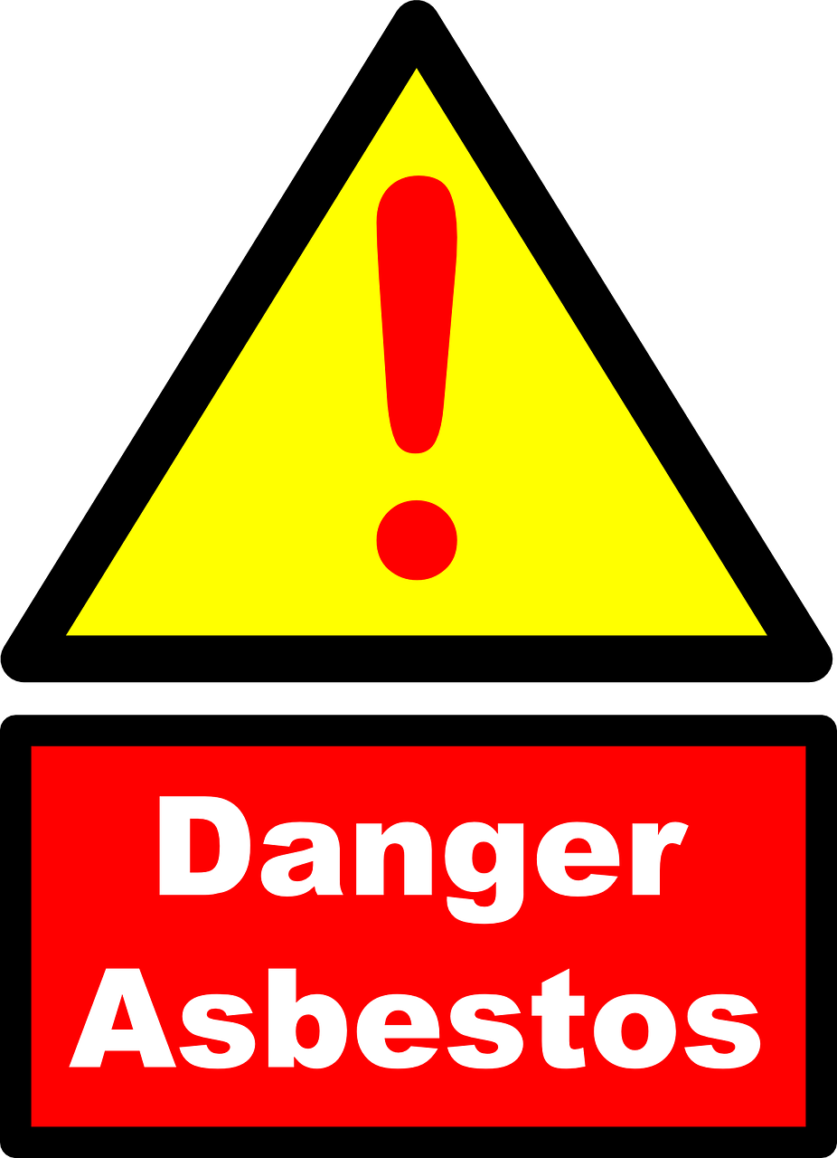 asbestos danger warning free photo