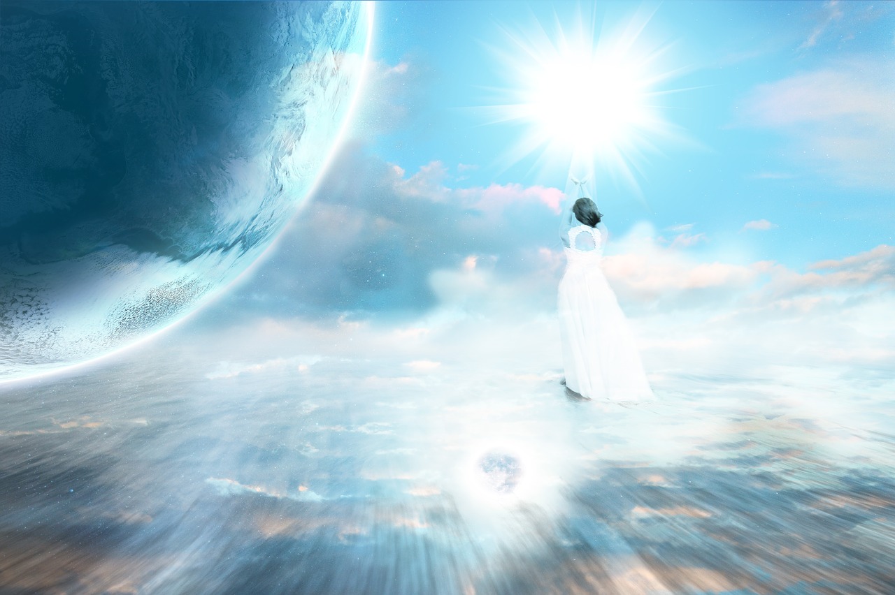 ascension celestial planet free photo