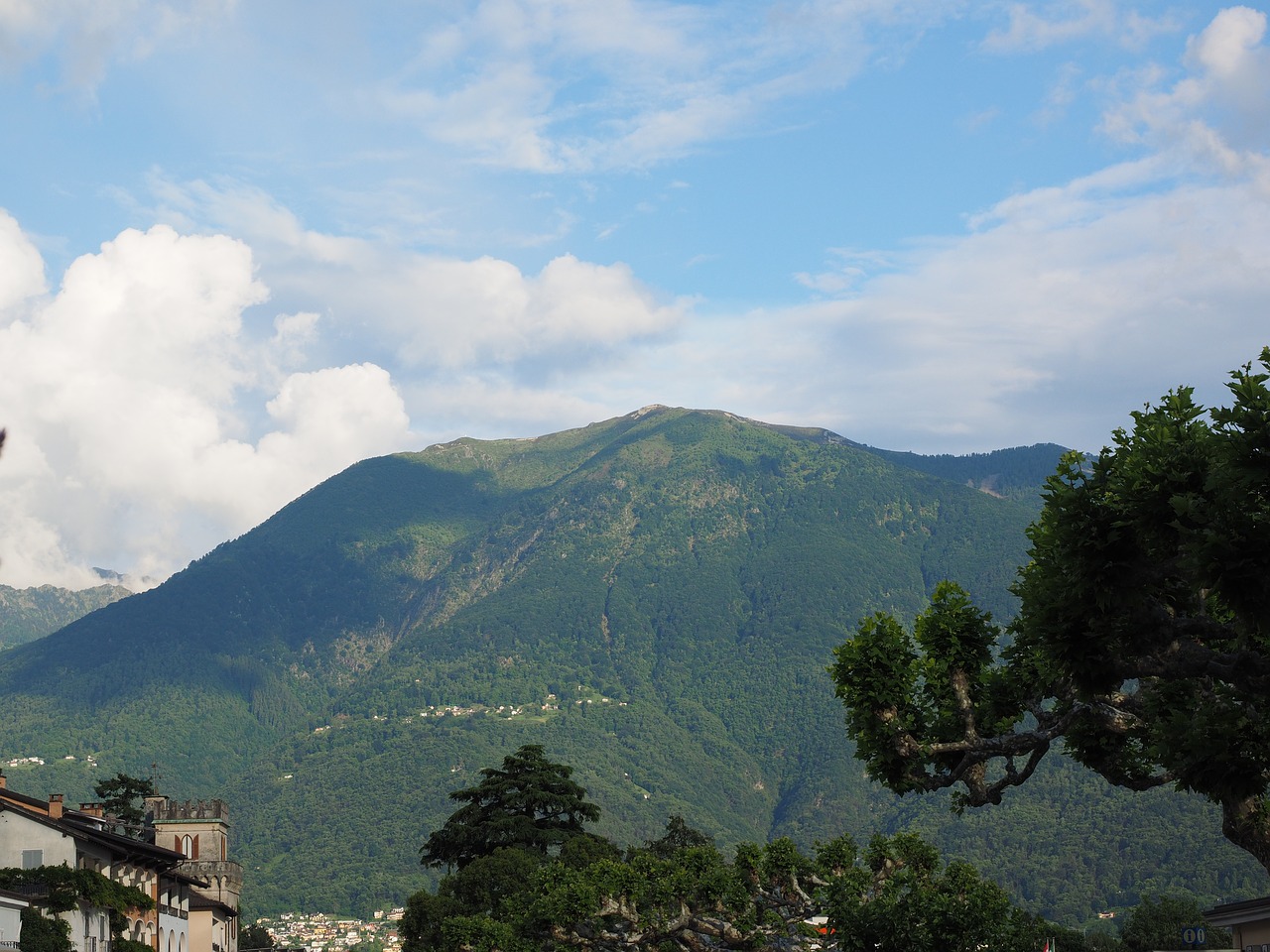 ascona  view  mountain free photo