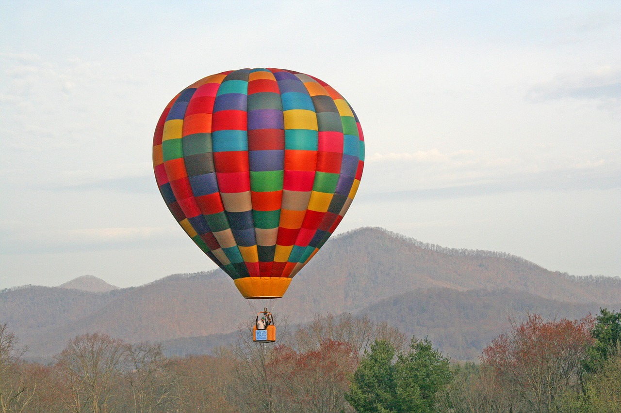 asheville hot air balloons adventure free photo