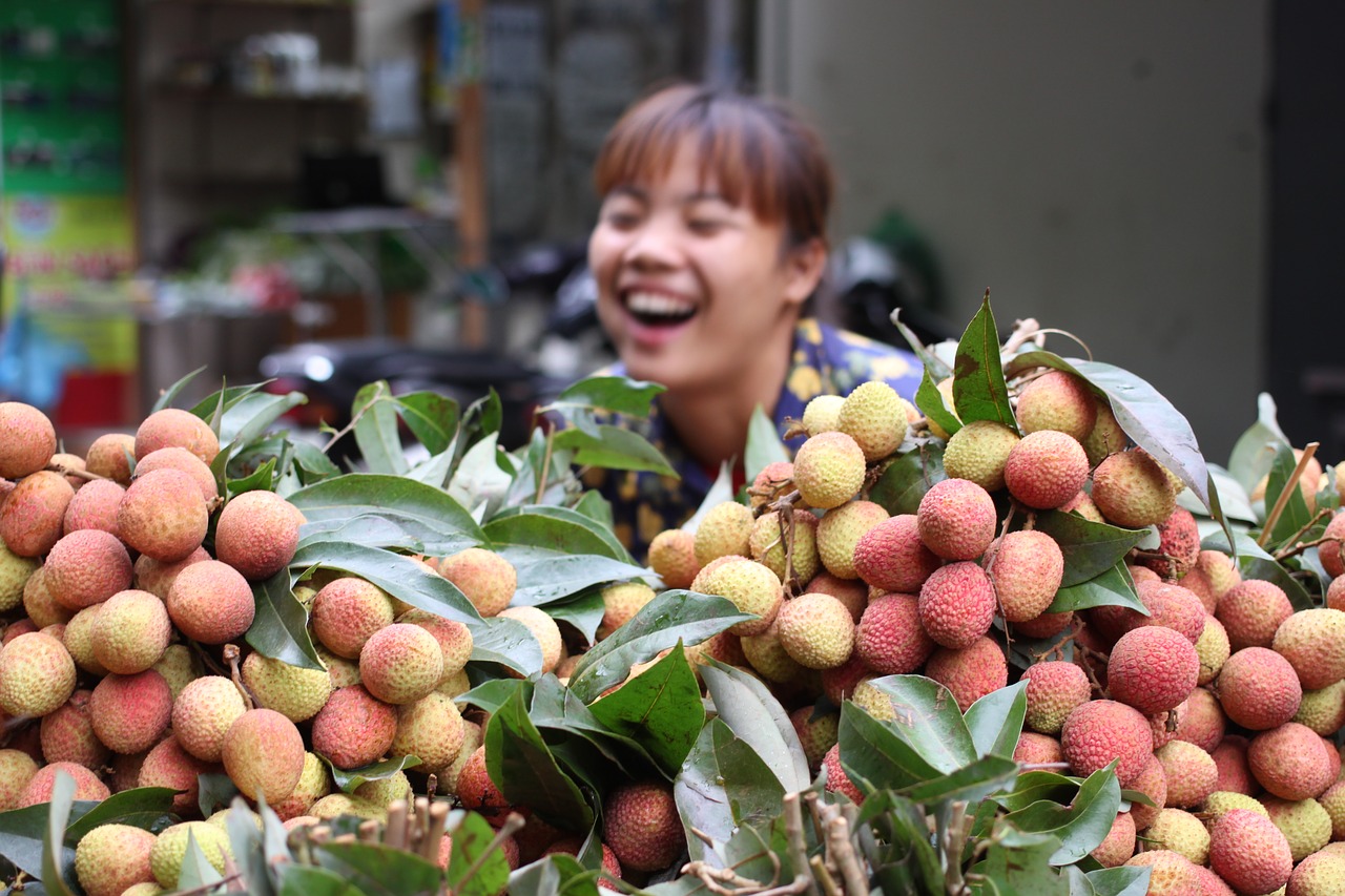 asia  market  vietnam free photo