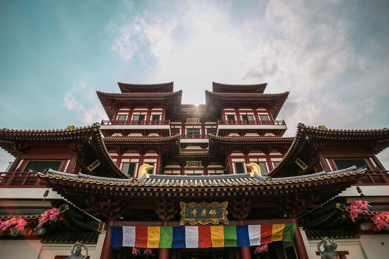 asia temple architecture free photo