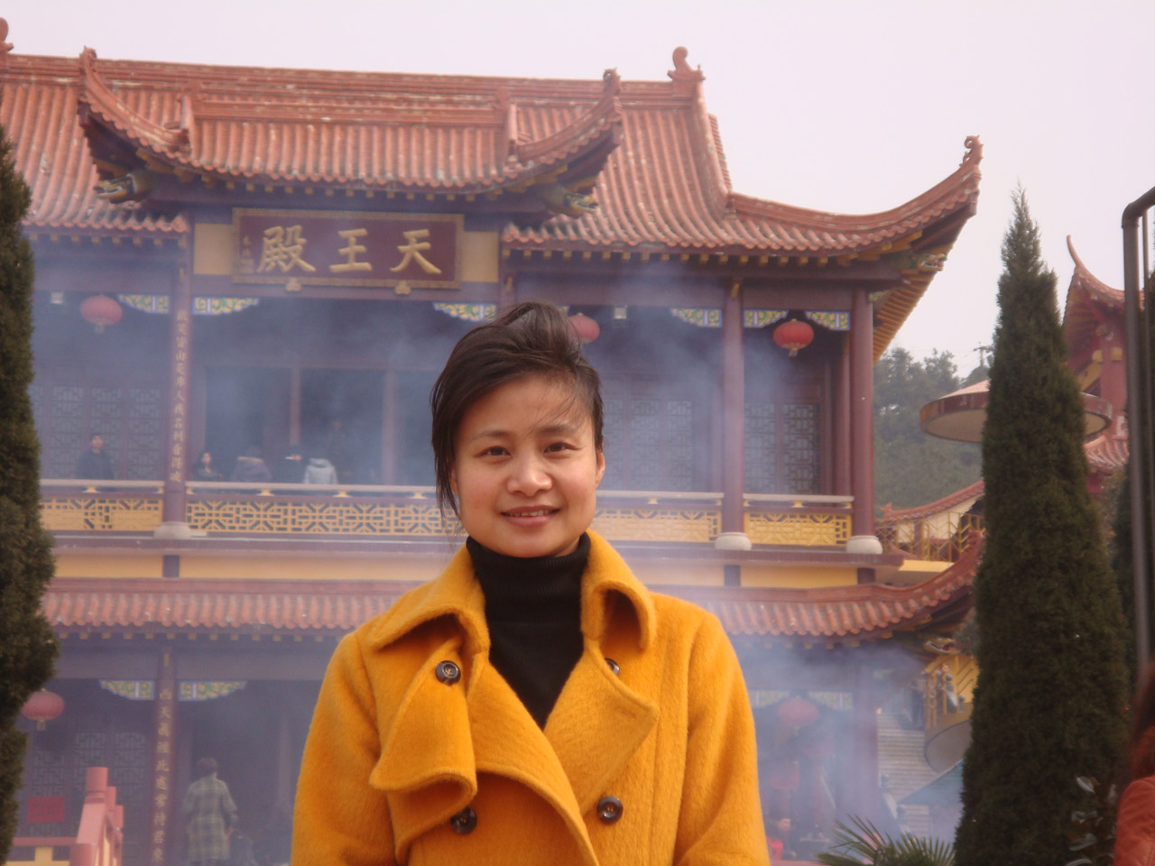 asian woman temple free photo