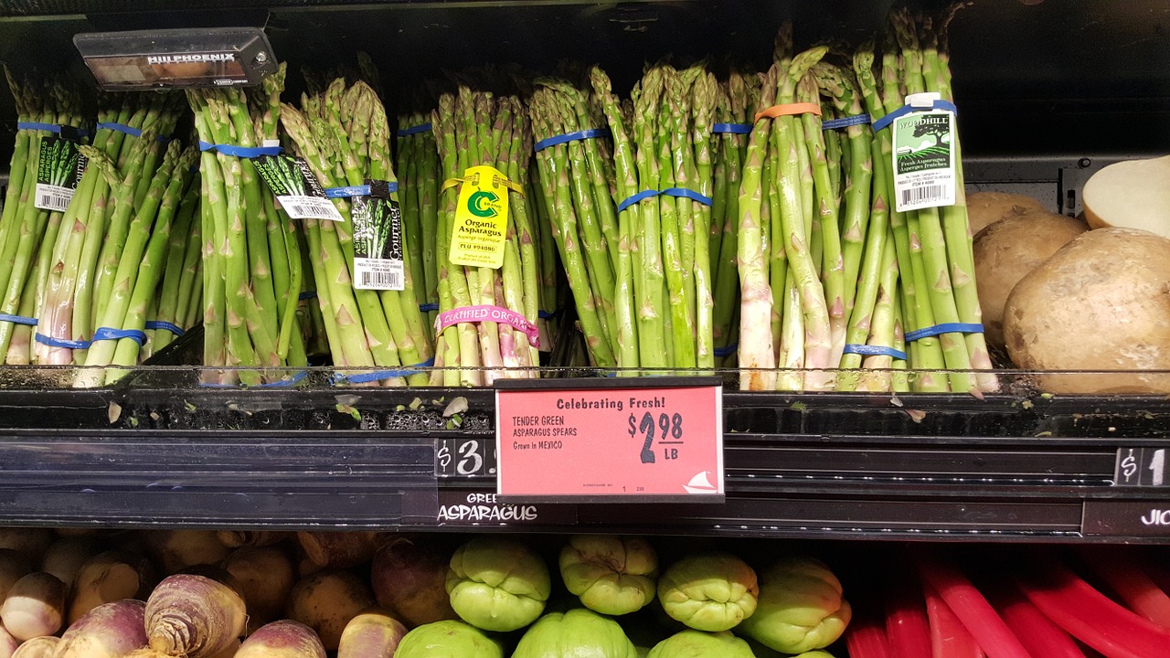 asparagus grocery for sale free photo