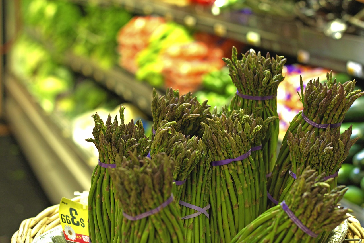 asparagus grocery fresh free photo
