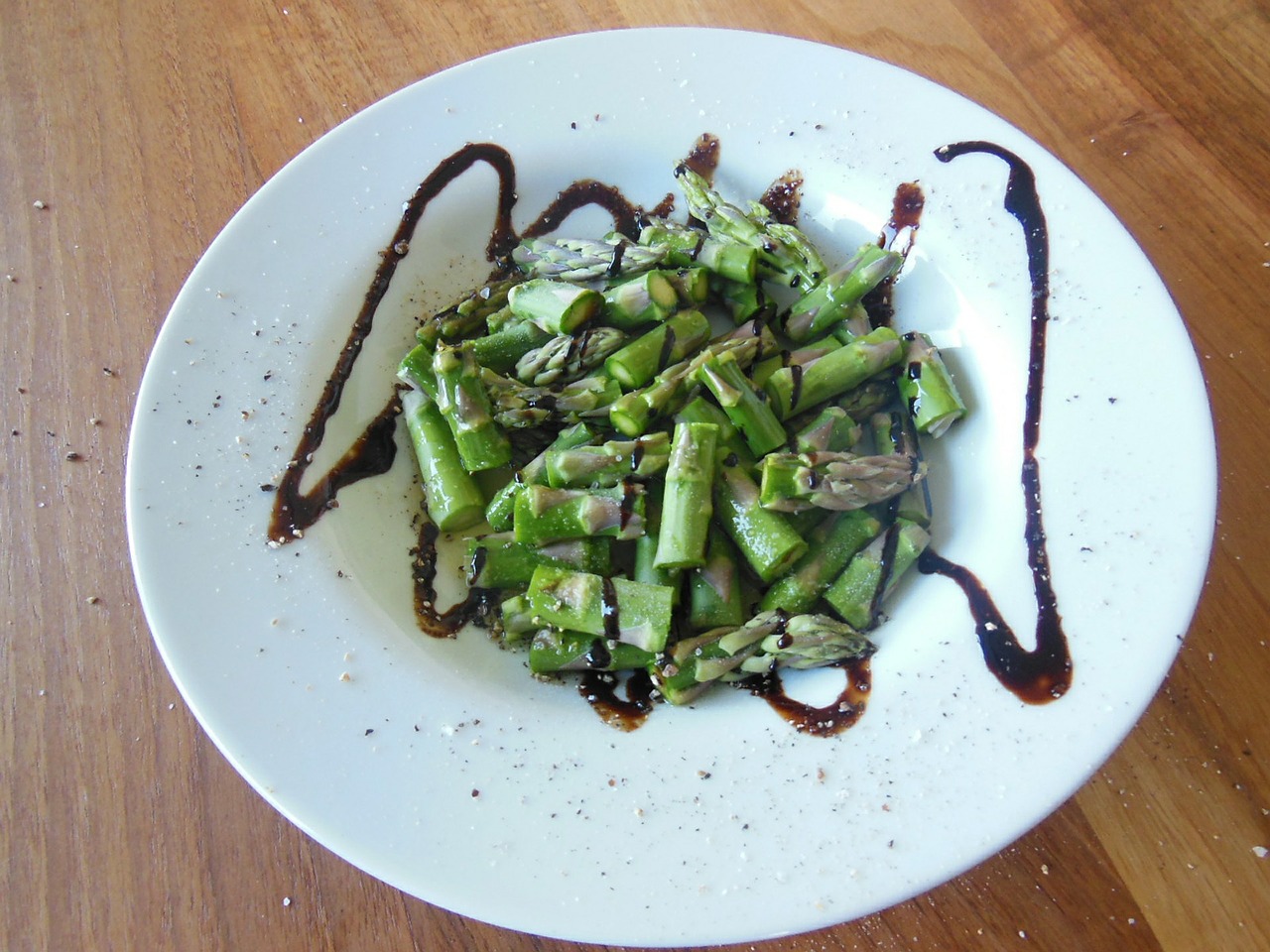 asparagus salad vinegar free photo