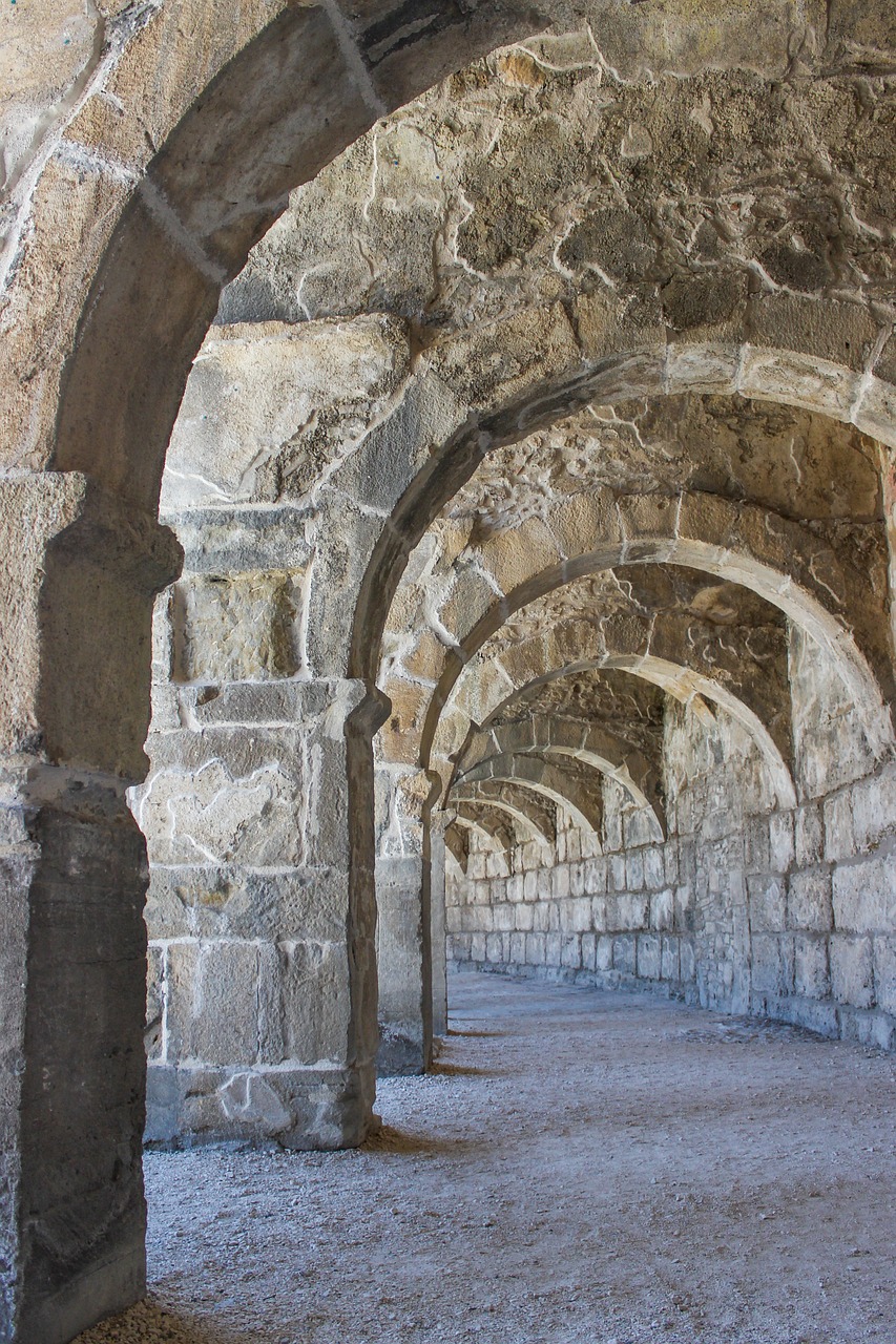 aspendos turkey architecture free photo