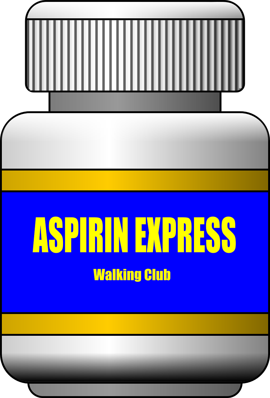 aspirin express walking club bottle free photo