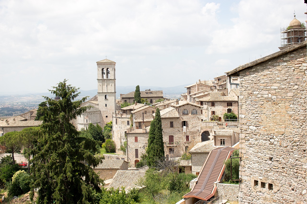 assisi  city  italy free photo