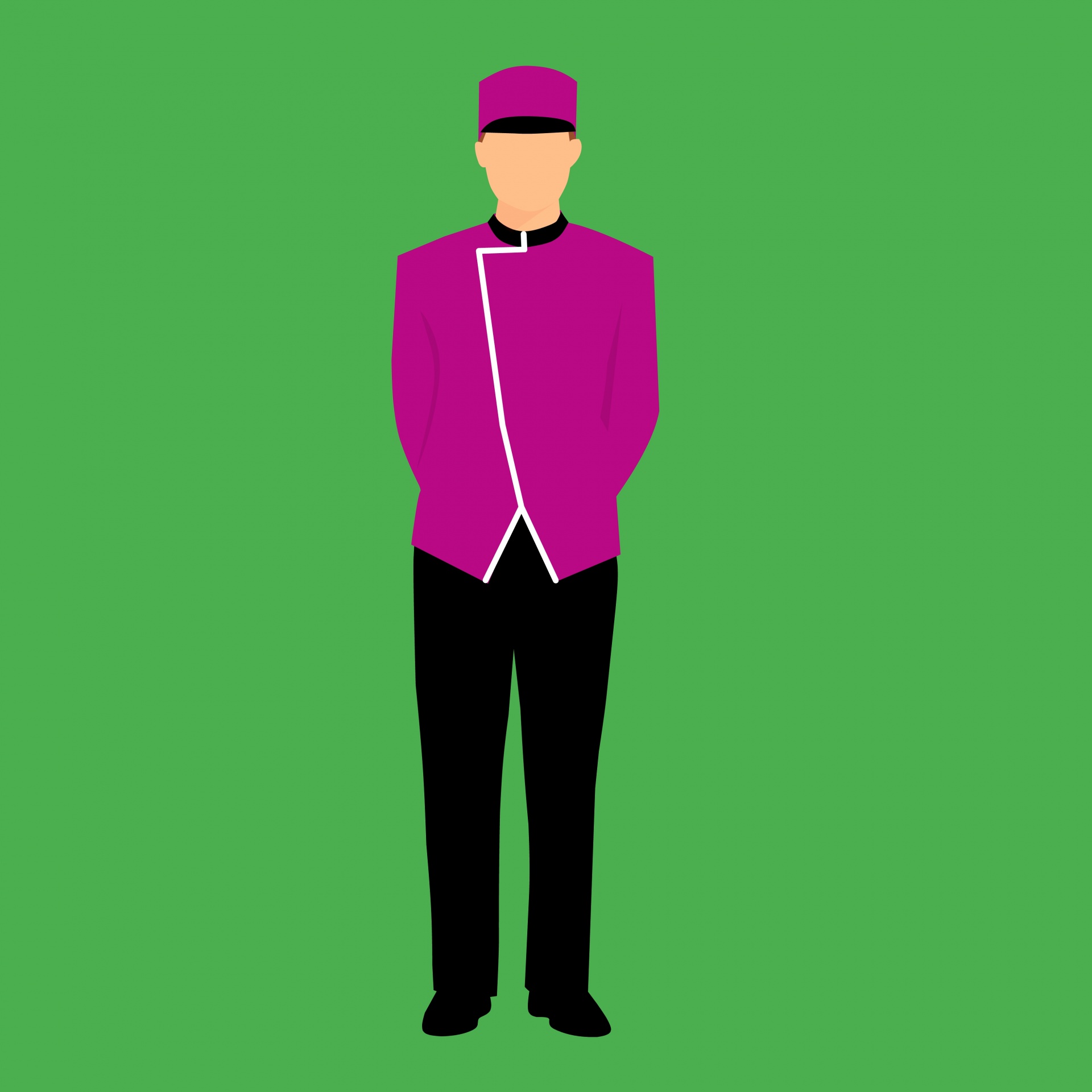 design bellhop uniform free photo