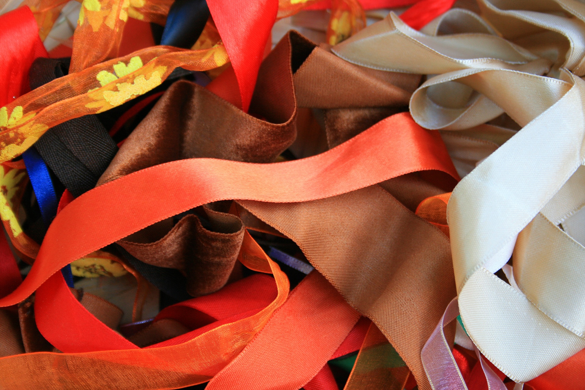 ribbons satin shiny free photo