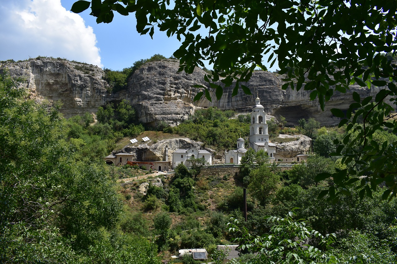 assumption  monastery  canyon free photo