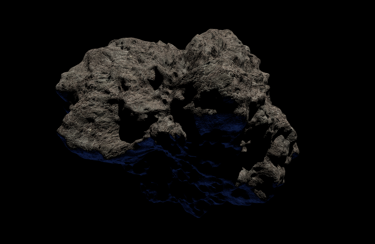 asteroid rock astronomy free photo