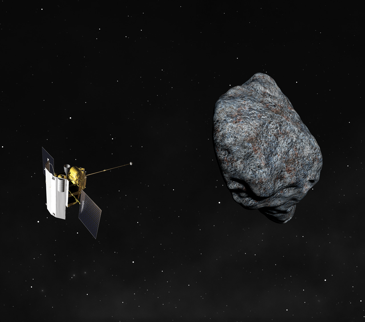 asteroid  probe  cosmos free photo