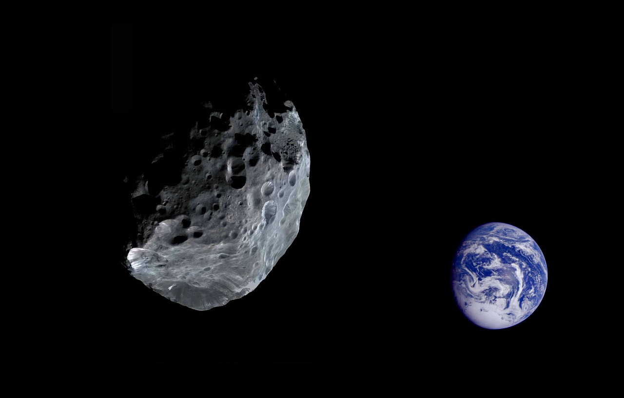 asteroid  planet  land free photo