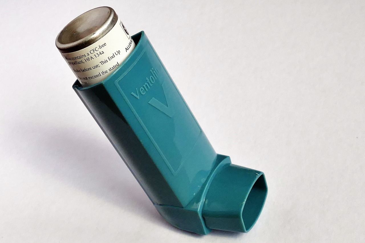 asthma ventolin breathe free photo