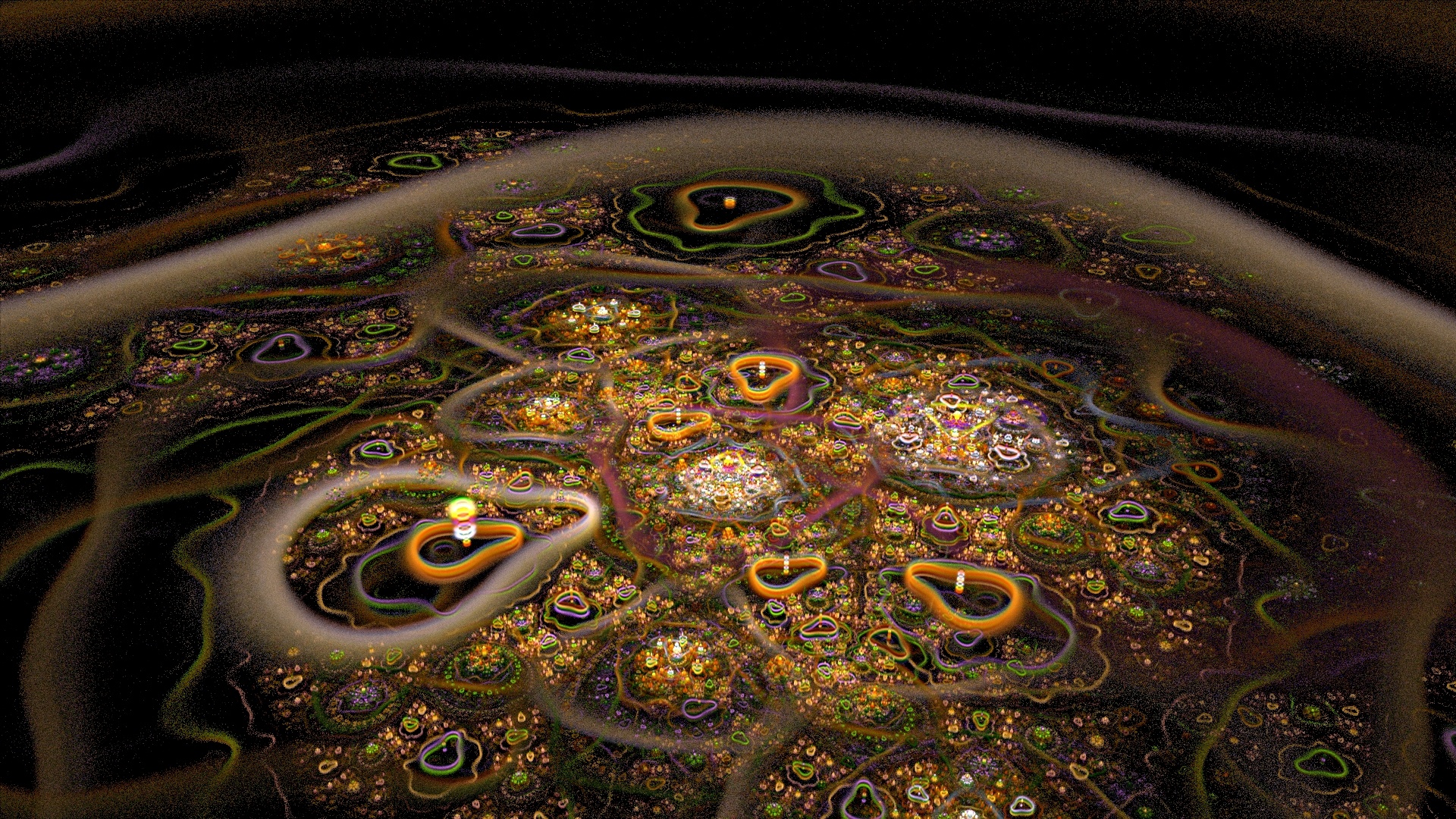 wallpaper astral fractal free photo